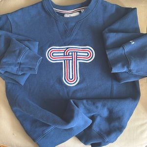 Blue TNA Crewneck - small